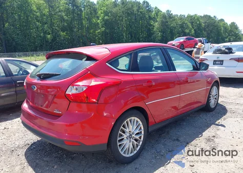 2012 Ford Focus Sel z USA, uszkodzony, nr VIN 1FAHP3M28CL473469